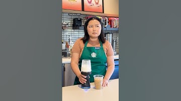 Highly debated, extremely delicious. 😋 New Iced Pecan Crunch Oatmilk Latte with Nondairy Cold Foam.