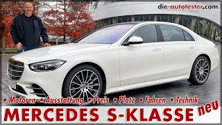 Mercedes S 500 4Matic - Die neue Mercedes S-Klasse 2021 Test Fahren Preis Ausstattung Review Deutsch