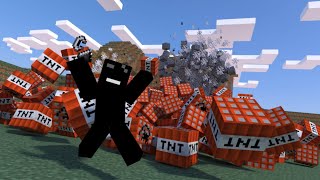 MCPE: WE BLEW UP A CITY MAP!!!! (Ft DaystormerMG27 YT) screenshot 5