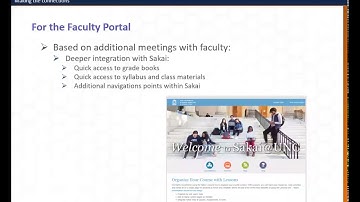 The New Faculty Portal