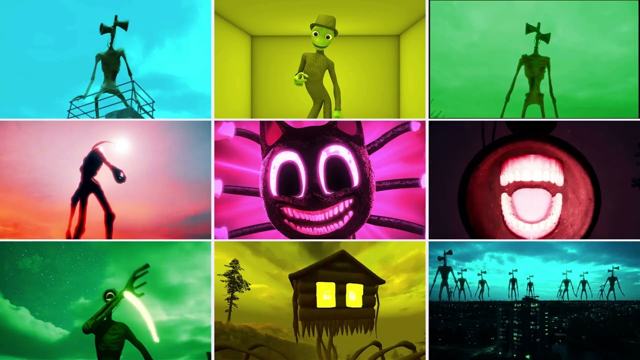 021 Siren Head MegaMix Coffin Dance Song Cover Siren Head Battle