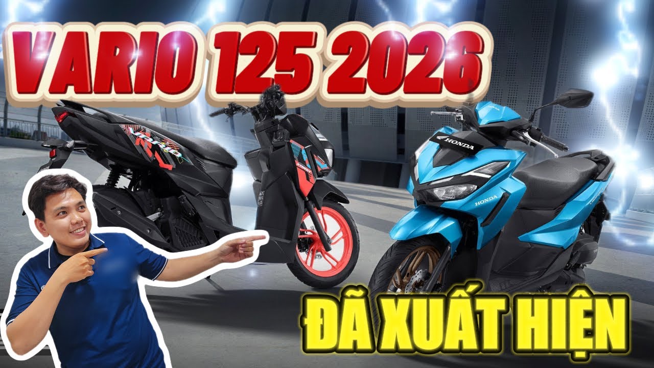 Vario 125 2026 Lột Xác Toàn Diện – Mẫu Xe Đáng Mong Chờ Nhất Năm!