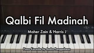 Qalbi Fil Madinah - Maher Zain & Harris J | Piano Karaoke by Andre Panggabean