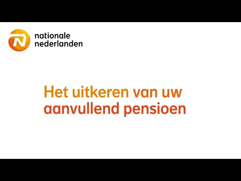 De Aanvullende PensioenUitkering van Nationale-Nederlanden: hoe werkt het?