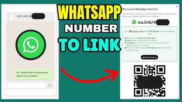 How to Create WhatsApp Number to Link & Custom Message!