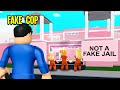 I Became A FAKE COP To Arrest BOY Haters! (Roblox Bloxburg)