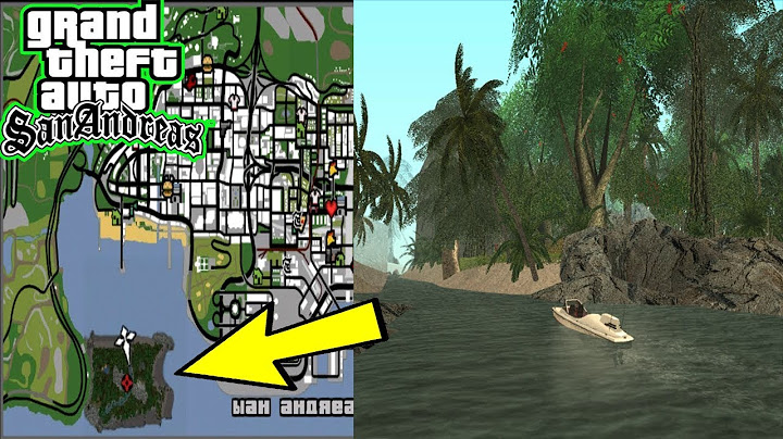 وأخيرا بعد سنوات طويلة ظهرت الجزيرة المفقودة في جي تي اي سان اندرياس | gta san andreas island