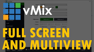 The Unofficial Guide to vMix - #8: Full Screen and MultiView