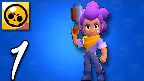 Brawl Stars - Gameplay walkthrough part 1 - Shelly (iOS - Android)