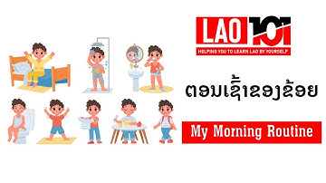 Lao101 My Daily Routine Eng