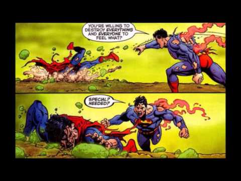 superboy-prime-vs-earth-2-superman-and-post-crisis-superman