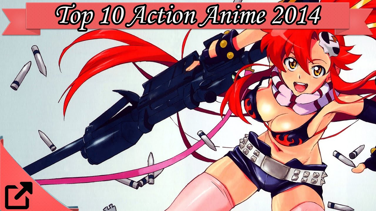 Top 10 Action Anime 2014 All The Time YouTube