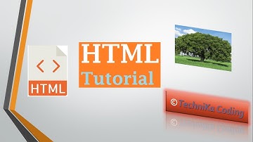 Image tag in HTML Tutorial || HTML Tutorial For Beginners Part 7 @ TechniKa Coding