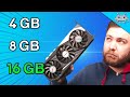 كم تحتاج الالعاب V RAM في 2022 وهل 4GB كافي ؟؟