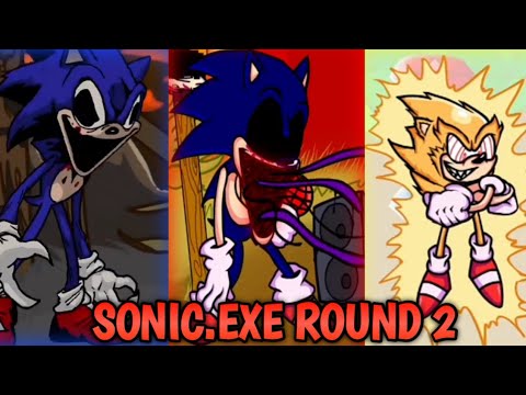 Vs Sonic.Exe ROUND 2 | ALL SECRETS , EASTER EGGS AND ALL NEW SONGS ...