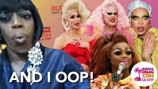 DragCon: Queens Do Their Best "And I Oop!" Impression