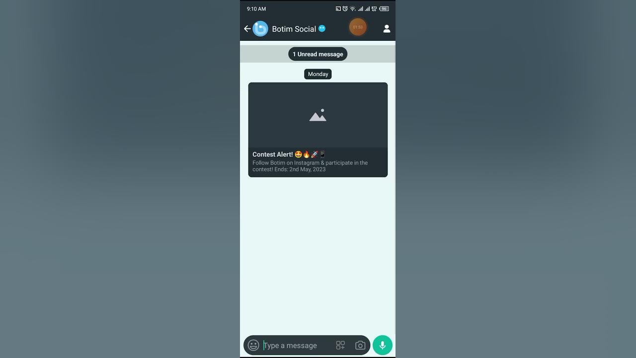 How to botim application setting in mobile youtube