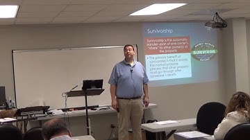 CH 2 Concurrent Ownership in Common, Joint, by Entirety, NC Condominium Act, NC Timeshare Act