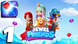 Jewel Friends: Match 3 PVP - Gameplay Part 1 (Android, iOS) screenshot 2