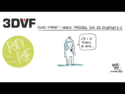 Le financement des études (écoles d'animation) - RADI-RAF 2021