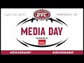 Tim Collins, Tennessee Tech (2017 OVC Football Media Day)