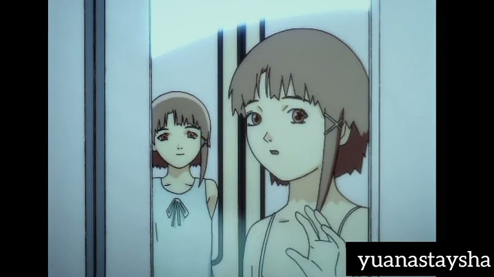 у меня больше не было повода оставаться в реальном мире (Serial Experiments Lain)