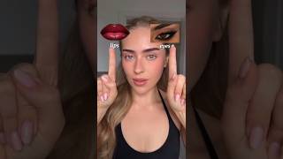 Focus on the lips or the eyes 💋 @lenkalul