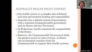 Australian Health Systems