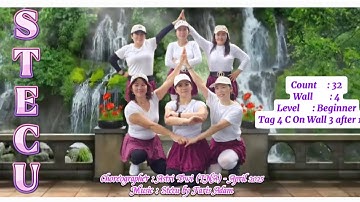 STECU | Line Dance | Choreographer : Astri Dwi (INA) - April 2025 | Dance by : SSG TS