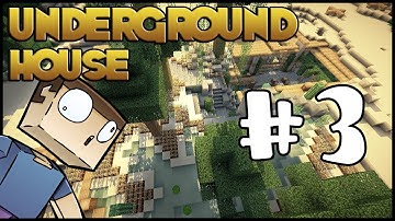 Minecraft Lets Build HD: Underground House - Part 3