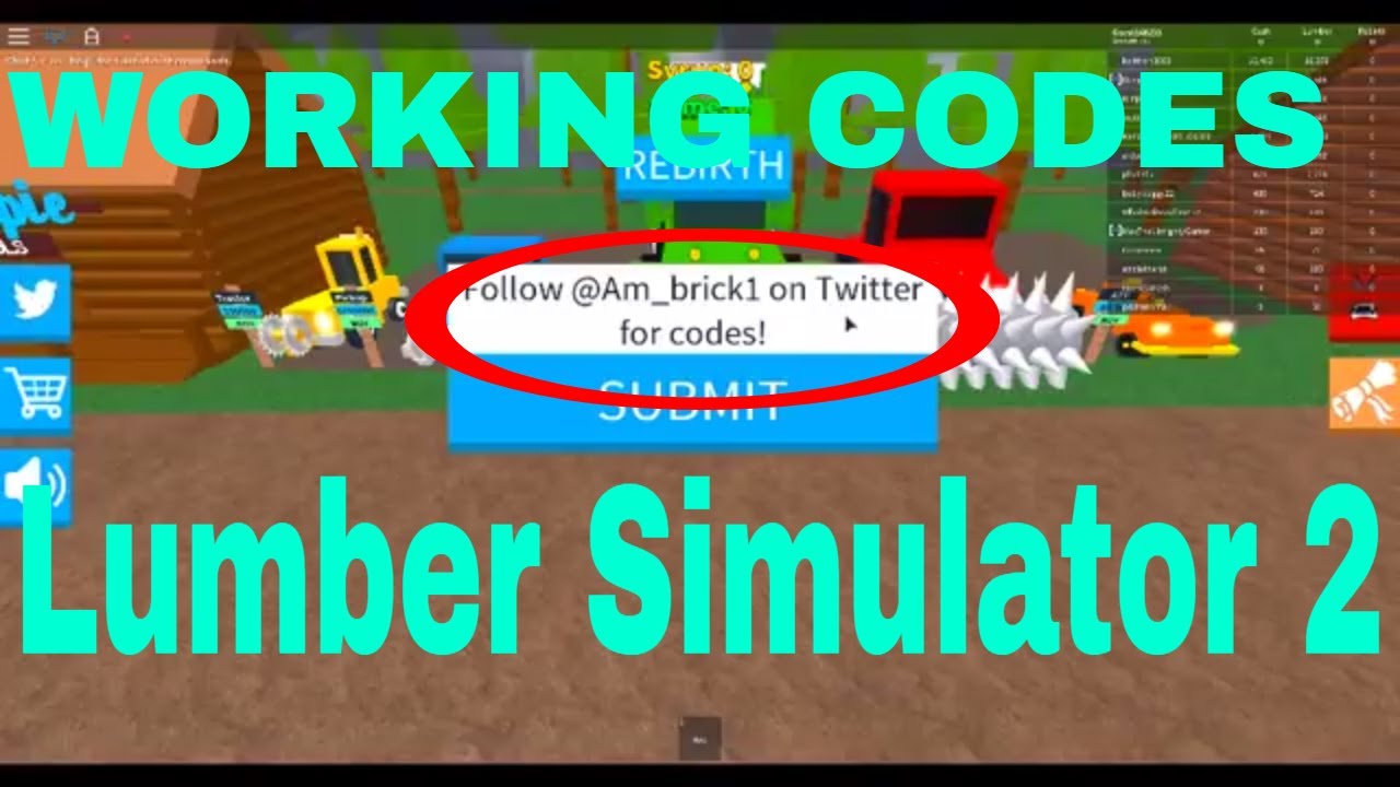 Lumberjack Simulator Roblox Codes - roblox code lumber simulator 2 bux ggcom