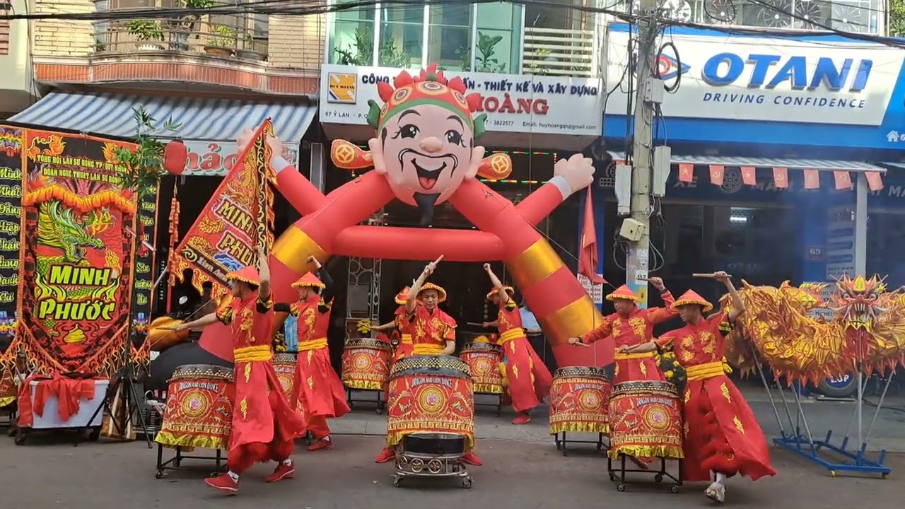 Lân Sư Rồng Minh Phước Đường - Múa Lân Hay Nhất - Tết Xuân Bính Ngọ 2026 - Trống Hội