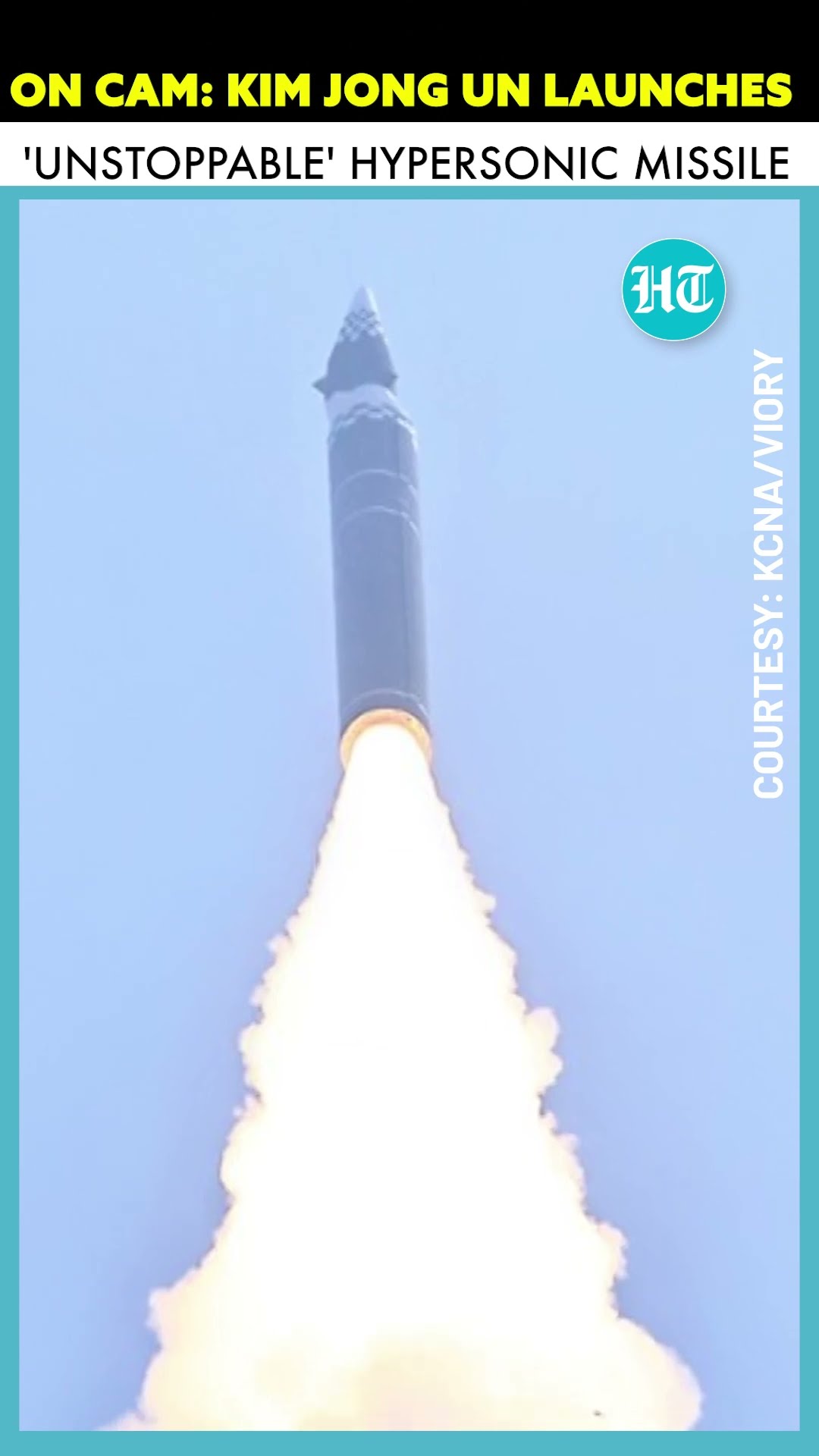 North Korea Successfully Tests New Hypersonic Ballistic Missile #ytshorts