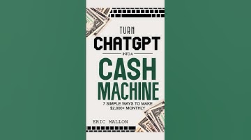 Make Money with ChatGPT in 40 Seconds  Eric Mallon’s AI Hustle Guide 💻💰 #ebookkeys #ebookstore