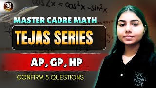 Master Cadre Maths | A.P. , G.P, H.P | Full Concepts + PYQs | Bansal Academy | Simran ma'am