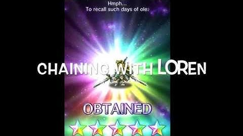 [FFBraveExvius] Chaining with the Twin Blade General