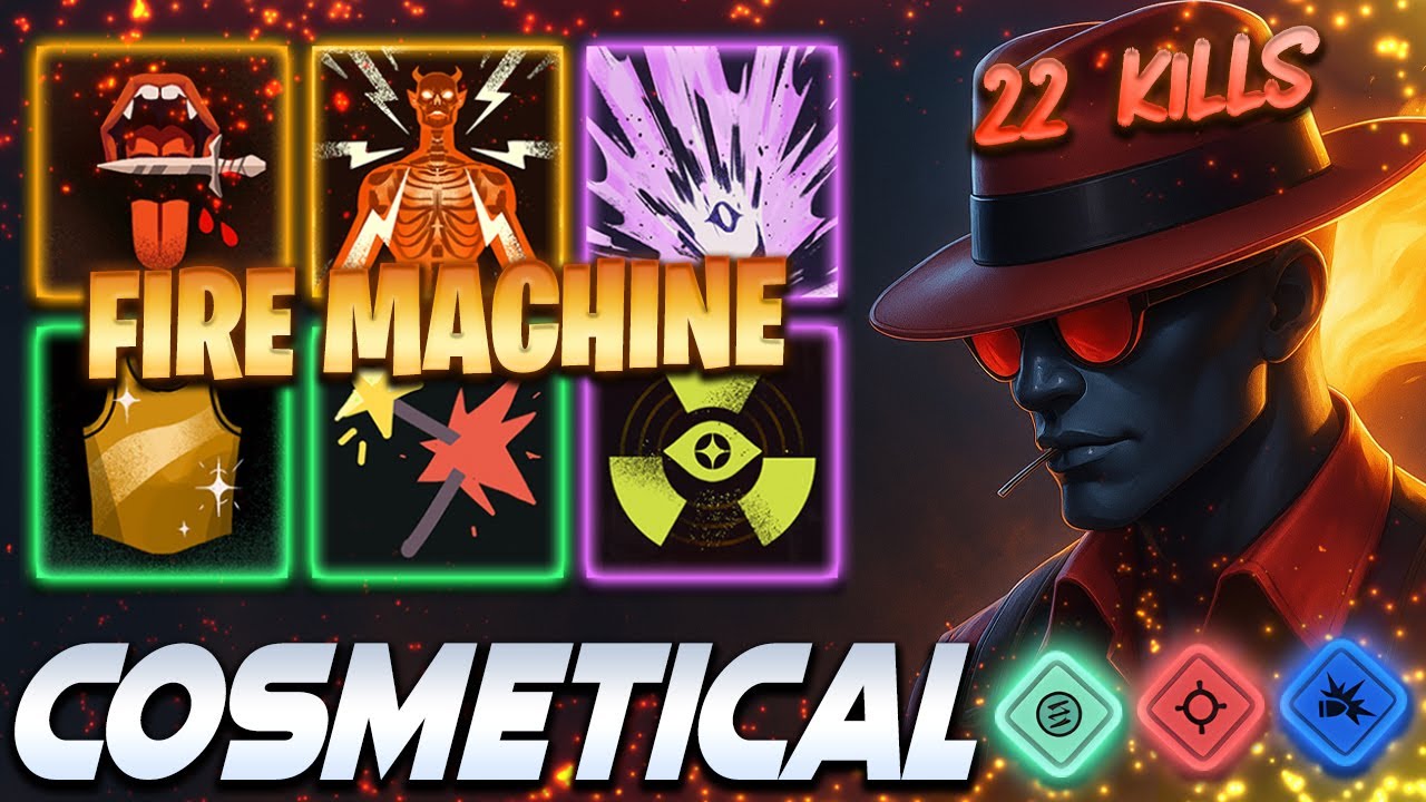 Cosmetical Infernus 22 KILLS FIRE MACHINE - Deadlock Pro Gameplay & Guides [Watch & Learn]