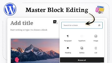 De WordPress-blokeditor gebruiken (inhoudsindelingen)