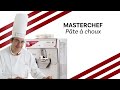 Chef roberto lestani prepares pte  choux with masterchef  iceteam 1927 and gambero rosso