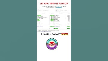LIC AAO Salary MARCH - 2025 | Latest Pay Structure, In-Hand Salary, Perks & Deductions