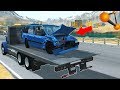 Сын РАЗБИЛ БАТИНУ МАШИНУ - BeamNg Drive