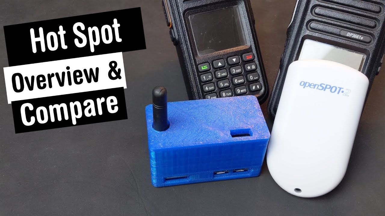 Ham / Amatuer Radio Hotspot Overview and compare YouTube