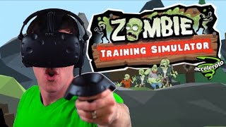 ZOMBIE TRAINING SIMULATOR - Mr. Safety Does VR | HTC Vive gameplay