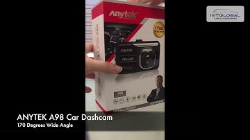 ANYTEK A98 170 Degree Wide Angle Car Dash Cam