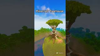 Building a Giant Treehouse in Minecraft!🤩