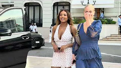 MONACO LADIES BEST SUPERCAR ARRIVALS & BILLIONAIRE LUXURY LIFESTYLE 