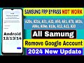 2024 Method:- Samsung A02s/A04s/A04e/A10s/A12/A13/A20/A20s/A70/A50/A32/A21s FRP BYpass | No Tool -PC