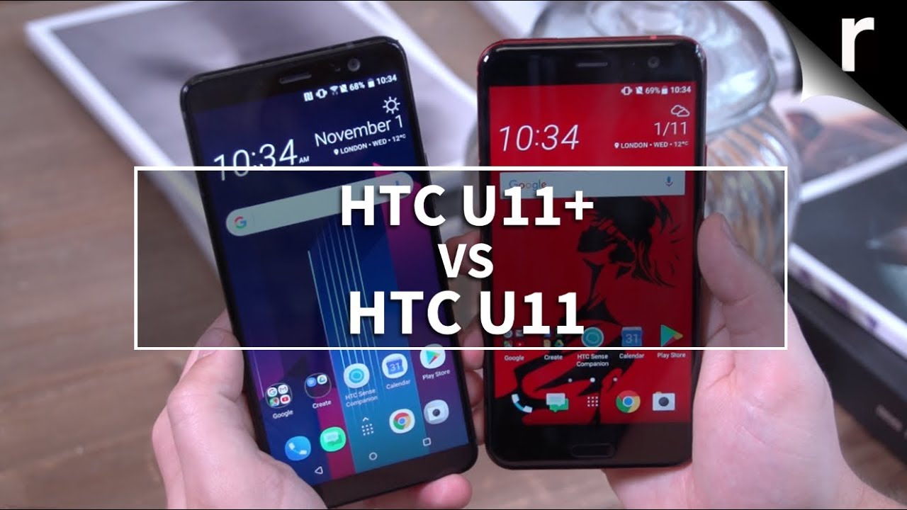 HTC U11 Plus und HTC U11 - Vergleich