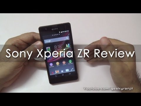 Sony Xperia ZR In-depth Review