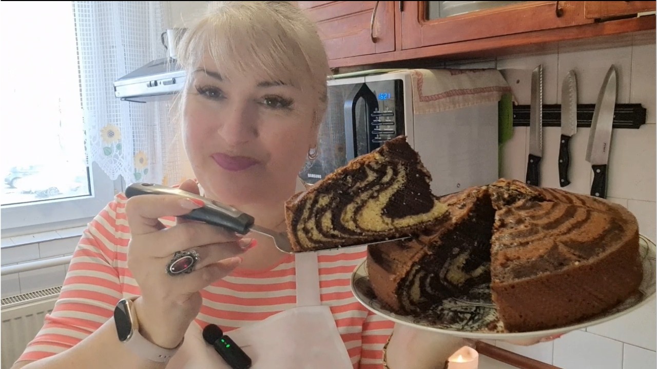 Prăjitura „Zebra” – atât de simplă și economică, că o vei face mereu!